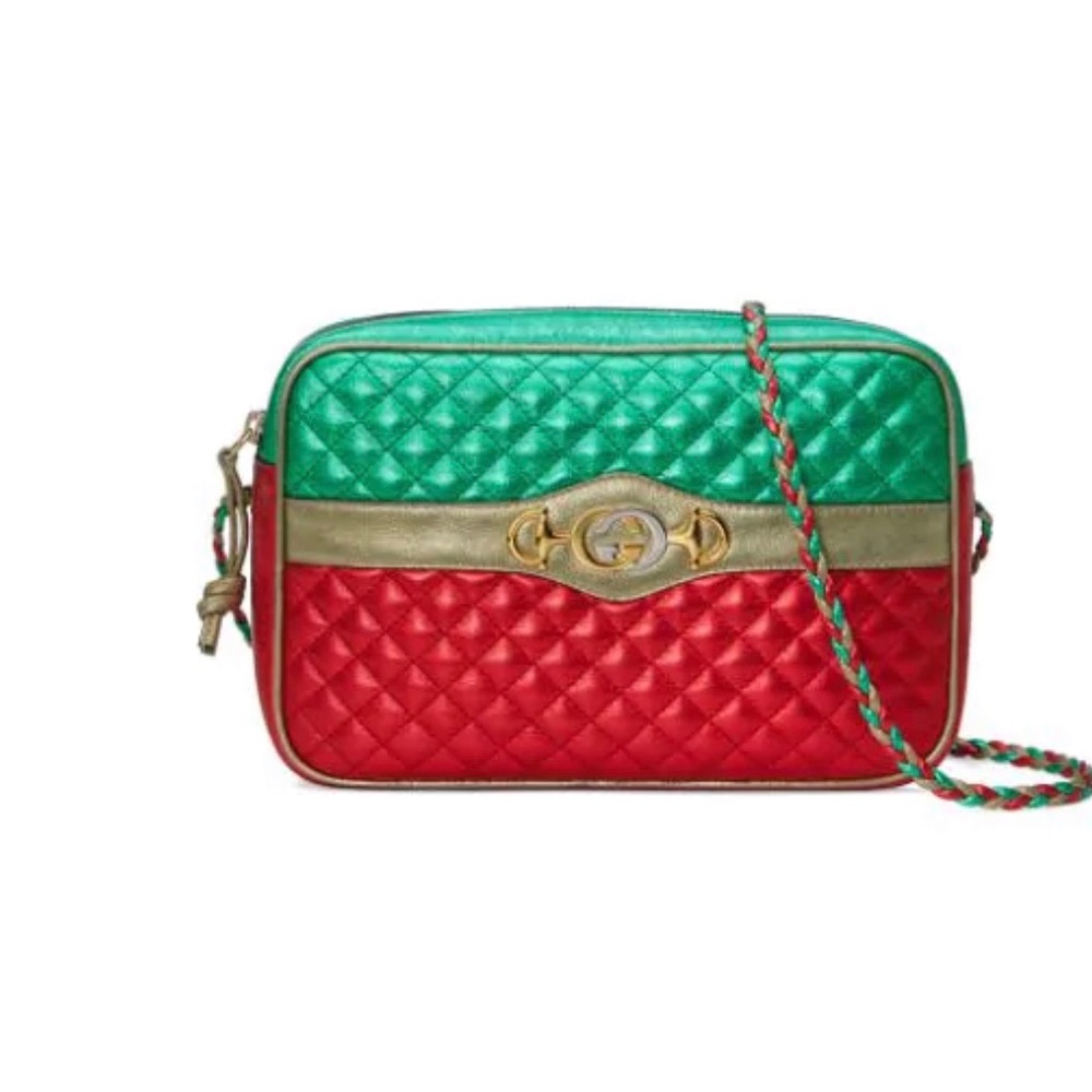 Gucci Laminate Leather  crossbody bag